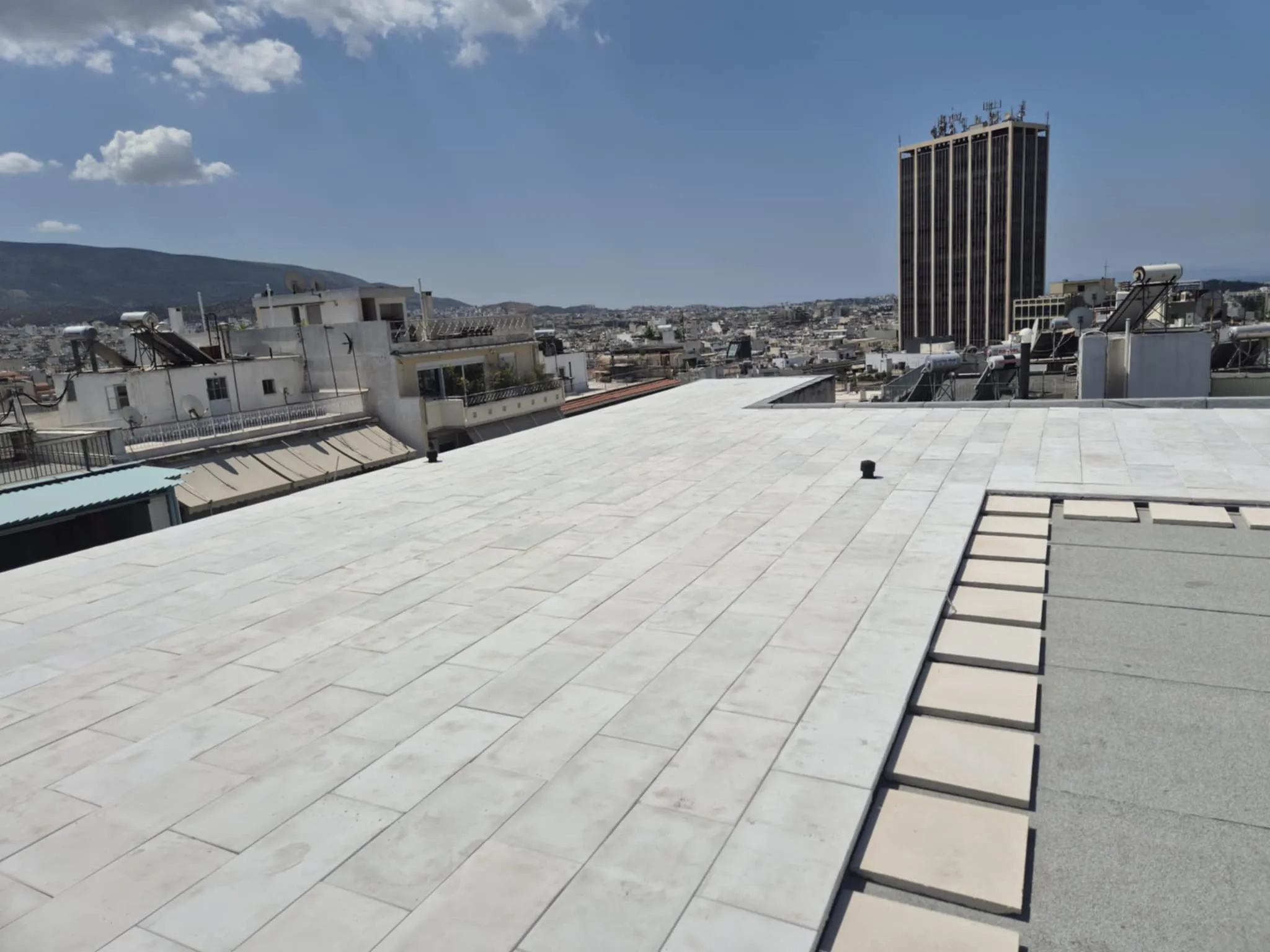 Ανεστραμμένη Θερμομόνωση Στεγανοδομή